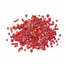 seed,beads,färg,form,mix,röd
